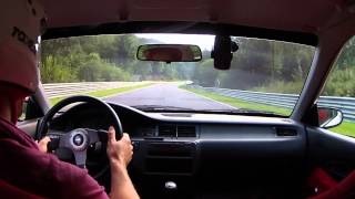 Honda Civic EG B18C Nurburgring Nordschleife 12-9-2015 + BMW M3