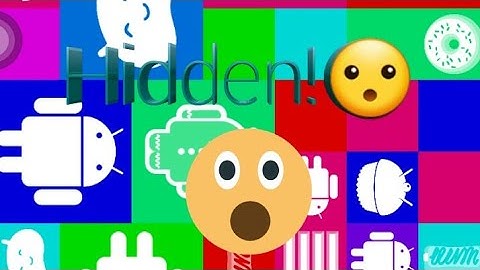 6 hidden games in your android.