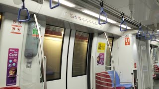 [SBST] Alstom Metropolis C851E Set 7095/7096 From NE16/STC Sengkang To NE17/PTC Punggol (Lost Boy)