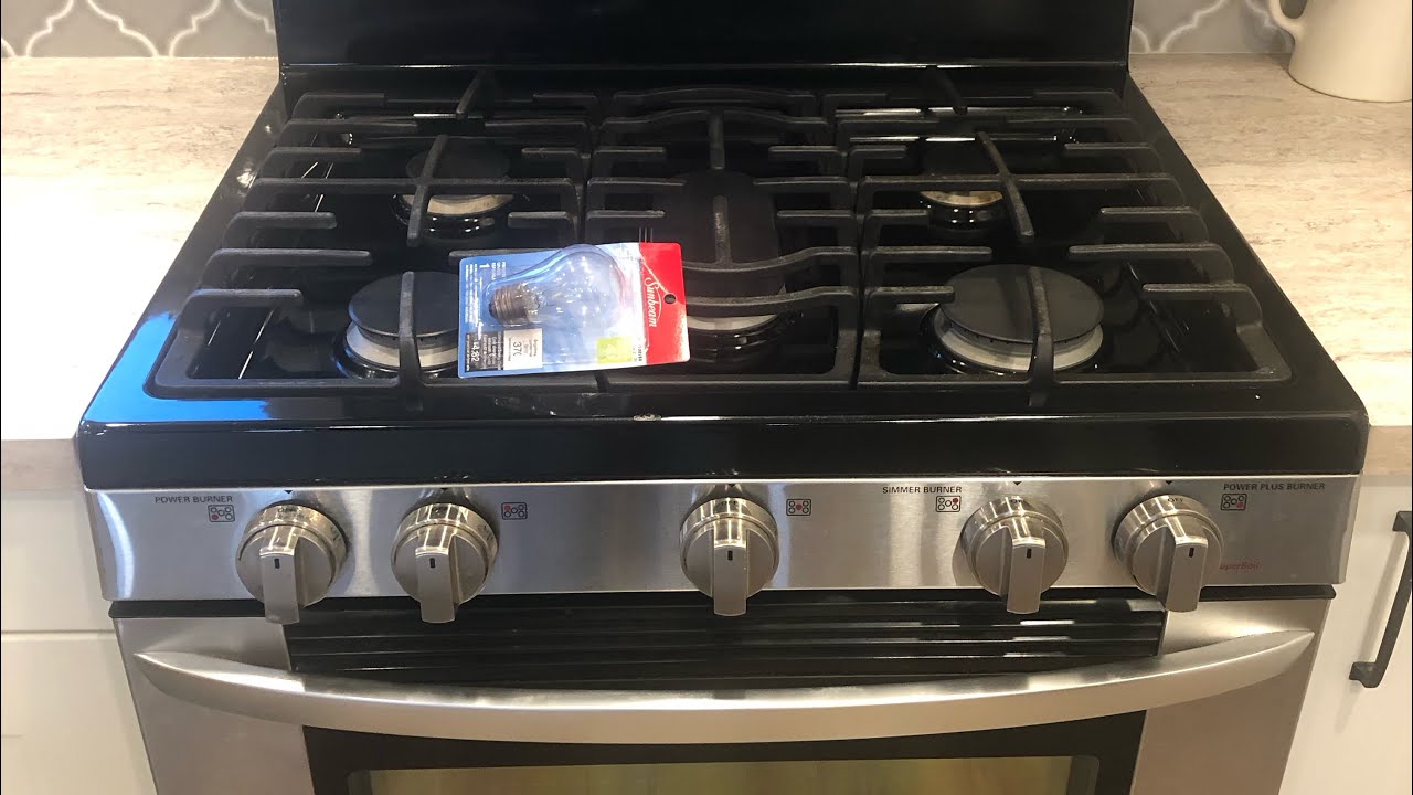 Lg oven light bulb replacement (the easy way YouTube