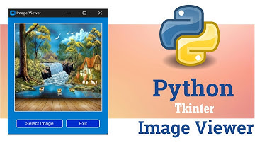 Image Viewer App with Python CustomTkinter. Full Tutorial.