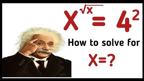 A nice radical equation || How to find the value of X? #HowTo #FindTheValue #Exponential