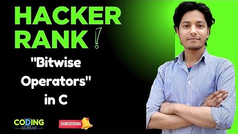 Bitwise Operator in hackerrank @Codewithsubhh || Hindi ||