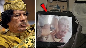The BRUTAL Execution of Gaddafi on Live TV