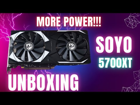 Check Out The New Soyo 5700xt Graphics Card!