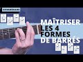 Conseil N°1 pour Guitariste Intermédiaire : Maitriser les 4 formes de barrés