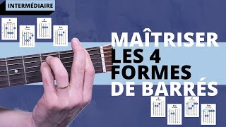 Conseil N°1 pour Guitariste Intermédiaire : Maitriser les 4 formes de barrés screenshot 5