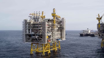 Lundin Petroleum - Johan Sverdrup Offshore Installation Completed