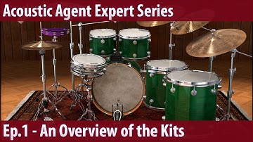 Groove Agent 5 (Acoustic Agent) Ep.1 - An Overview of the Kits