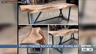 Furry Friends Rockin’ Rescue asks public for help finding stolen furniture