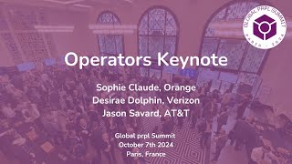 Celebrity Global prpl Summit 2024 - Operator Keynote - Focus on Deployments Net Worth
