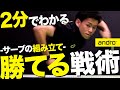 2分でわかる 超効く 誰でもできるサーブの組み立て 戦術 勝てる卓球 6 2分でわかる 超効く 誰でもできるサーブの組み立て 戦術 勝てる卓球 6