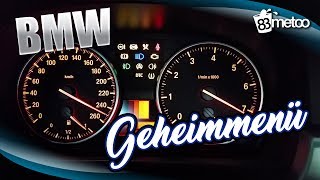 BMW E90 Geheimmenü - Hidden Menus Bordcomputer