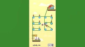 Rope puzzle// Level 114 // #shorts #gamesviralvideo