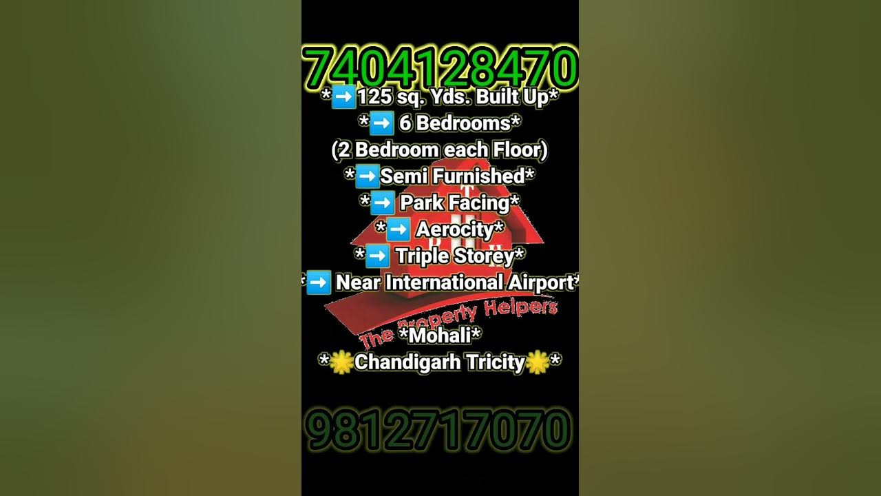 125 Sq yds mohali Connect With Us For Best Deal property realestate 125-sq-yds-mohali-connect-with-us-for-best-deal-property-realestate