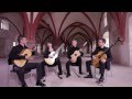 Barrios guitar quartet plays santiago de murcia  fandango