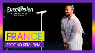 Slimane - Mon Amour Live France Second Semi-Final Eurovision 2024