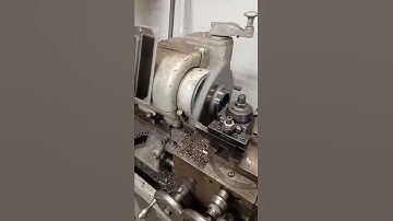 making a square part into a round part.