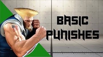 SF6 Guile - Basic Punish Combos
