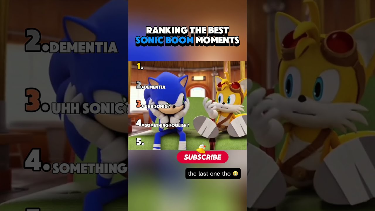 Ranking The Best Sonic Boom Moments