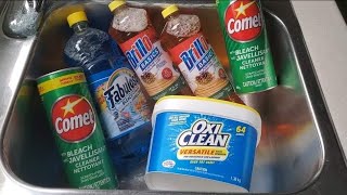 Blue Fabuloso, Brillo Pine, Oxi Clean & 15 cans of Comet Paste screenshot 5