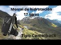 Morral de hidratación tipo Camelback (marca Quechua) 17L.