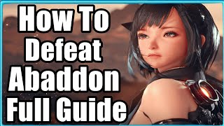 Stellar Blade How To Defeat Abaddon