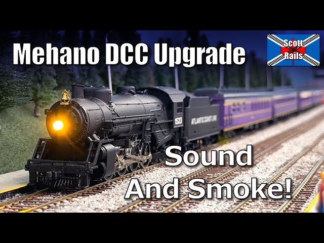Tsunami Sound DCC Upgrade On My Mehano ACL Steam Locomotive