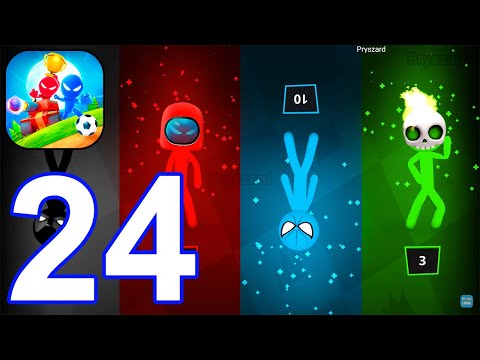 Stickman Party: 4 Player Games - Gameplay Walkthrough Part 1