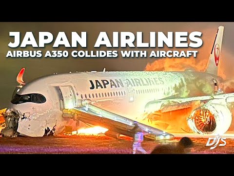 Japan Airlines A350 Collides With Aircraft