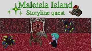 Tibiame Maleisla storyline quest tutorial (full explained) How to go to Maleisla #1