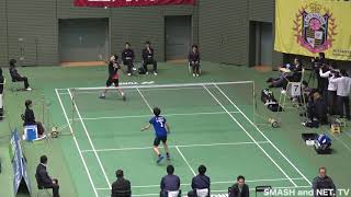 DIGEST【全日本総合2019 】MS1回戦 桃田賢斗(NTT東日本) vs 藤井湧也