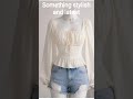 love this stylish and alegent look #fashion #trending #youtubeshorts