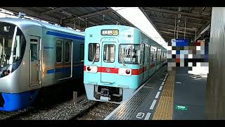 西鉄6050形6054F 西鉄福岡(天神)行き普通 大橋駅発車