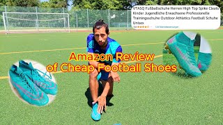 I bought Cheap Football Shoes from Amazon /How good are Football Shoes from Amazon /Review