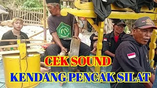 Kendang Pencak Silat || Sinar Harapan Giri Jaya || Cek Sound || SHGJ Production