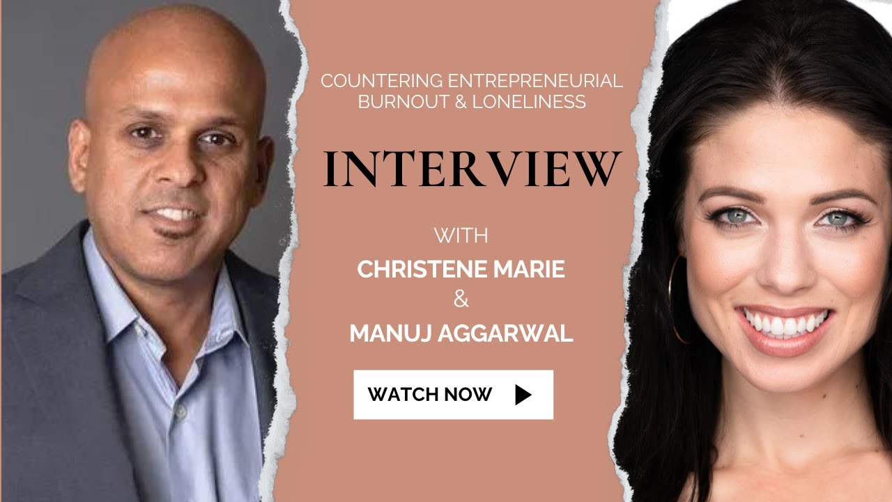 Counter entrepreneurial burnout Christene Marie Manuj Aggarwal