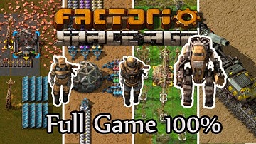 [FULL GAME] I Played FACTORIO: SPACE AGE in 1000 Days In-game (Engsub)