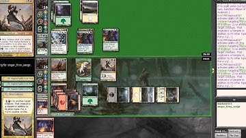 Block- Reanimator vs GW Aggro mtg mtgo magic the gathering