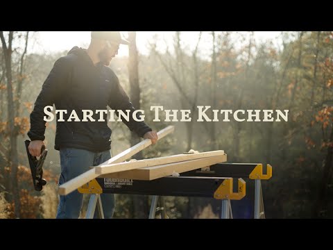 Starting Shed To House Kitchen Build