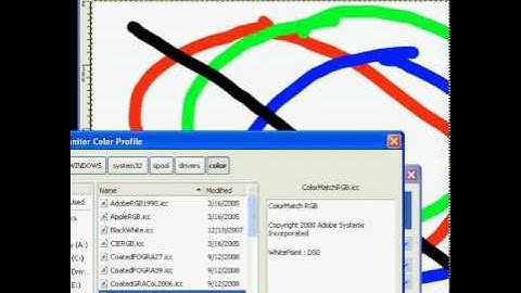 Color Management in GIMP - Like Photoshop