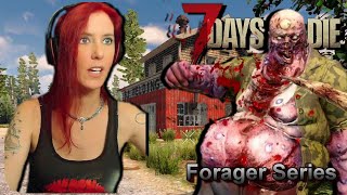 Wolf in the Trader!  | 7 Days To Die - Ep.4 | Forager Series (Alpha 19) PERMADEATH