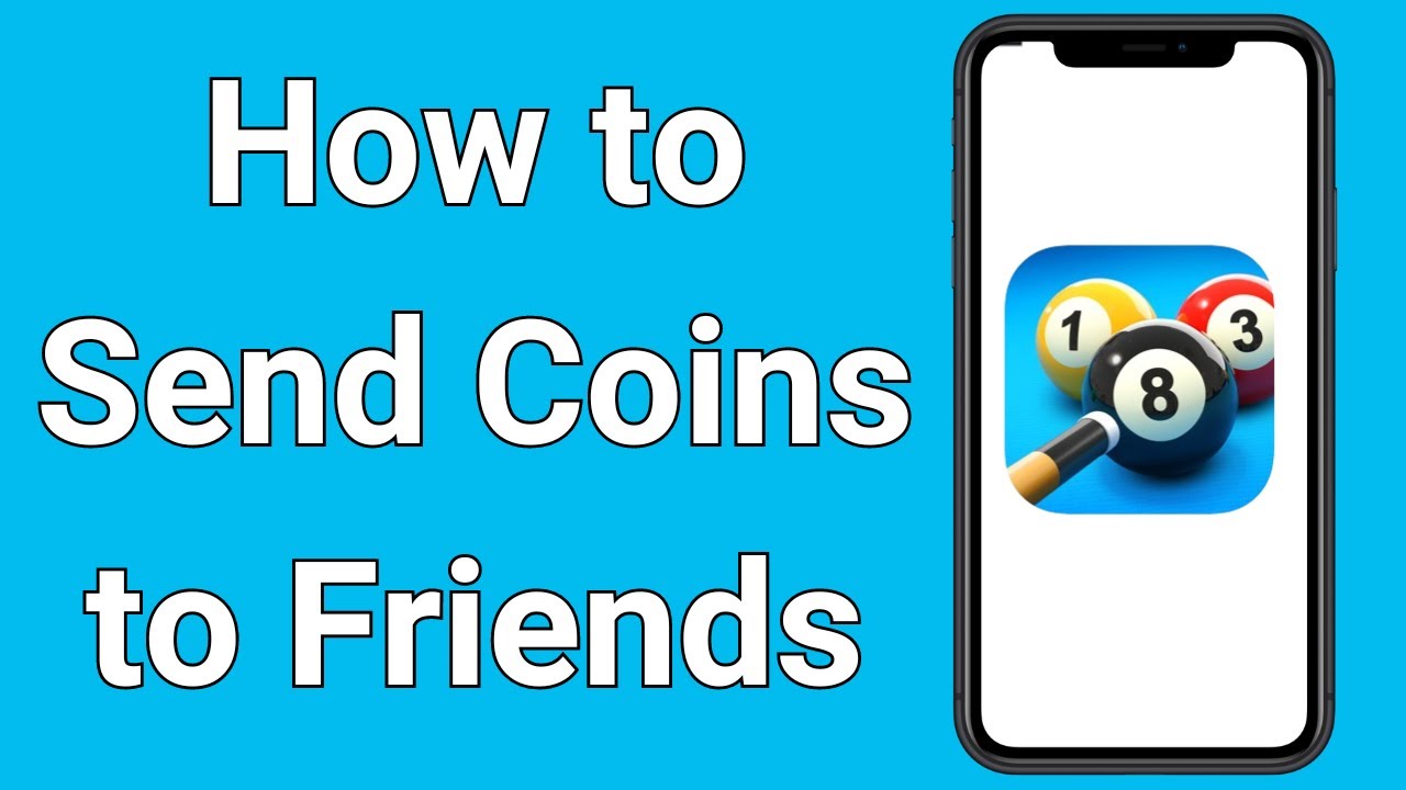 Send Coins How to Send Coins to Friends in 8 Ball Pool - YouTube