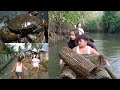 CATCHING MUD CRABS USING TRADITIONAL BAMBOO TRAP | Vlog 18