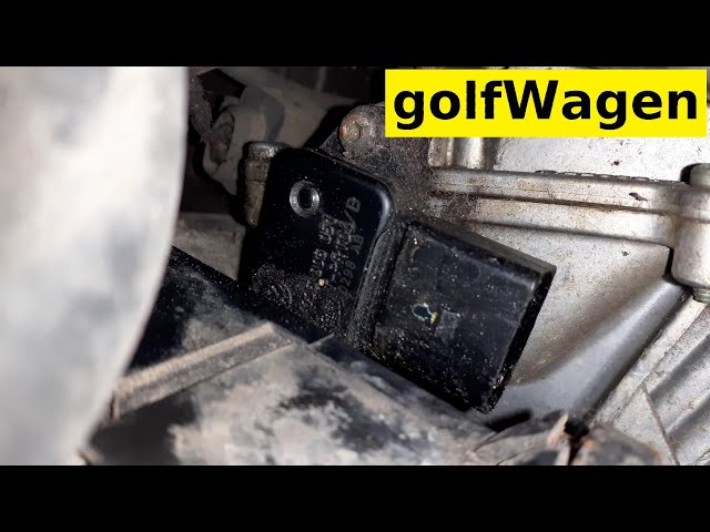 VW Golf 4 MAP sensor localization 