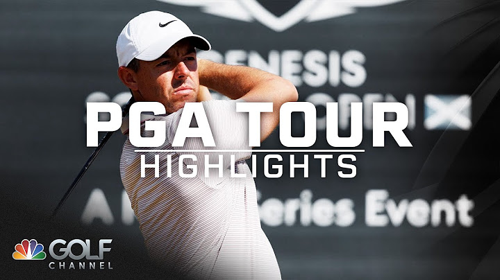 PGA Tour highlights: 2025 Genesis Scottish Open, Round 3 | Golf Channel