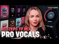 How to mix clear professional vocals in 10 steps