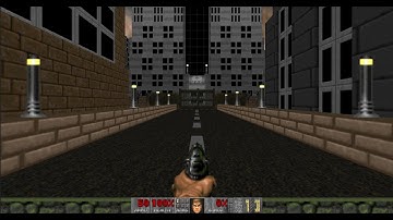 DOOM Going Down Turbo Walkthrough (U.V. 100%), Map 1: Going Up
