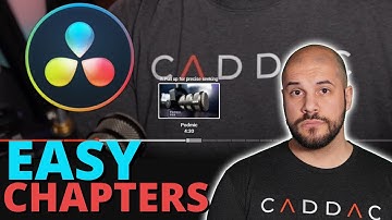 YouTube Chapters Made Easy With DAVINCI RESOLVE 18.5