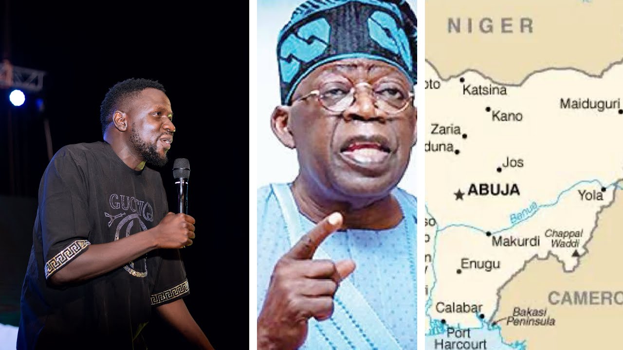 If Tinubu’s voice is on google map Nigerians will miss their way says Mc Nappy at Multiple Laffs 